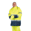 Obrázok z Červa MALABAR Reflexná bunda žltá - zimná