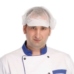 Obrázok z Cerva VAPI PEAK Ochranná čiapka biela 100ks