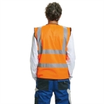 Obrázok z Cerva LYNX PLUS Reflexná vesta oranžová