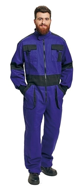 Obrázok z Červa MAX Pracovná kombinéza modro / čierna