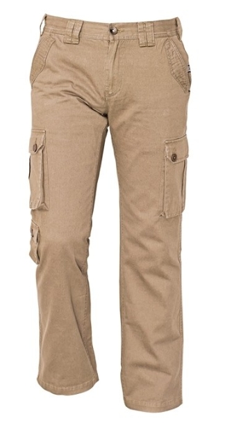 Obrázok z CRV CHENA Pánske nohavice do pása béžové