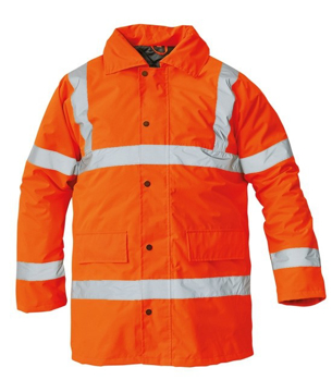 Obrázok z Červa SEFTON Reflexná bunda oranžová - zimná