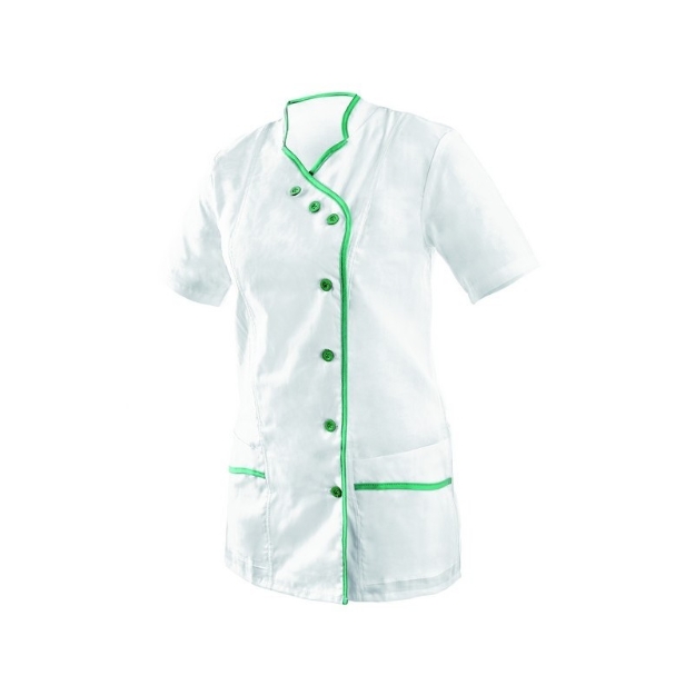 Obrázok z CXS ANDREA Dámska blúza bielo-zelená