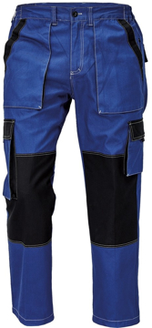 Obrázok z Červa MAX SUMMER Pracovné nohavice do pásu modrá / čierna