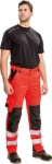 Obrázok z KNOXFIELD HI-VIS Reflexné nohavice do pása - červené