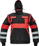 Obrázok z Cerva MAX WINTER RFLX Montage bunda čierna / červená - zimná