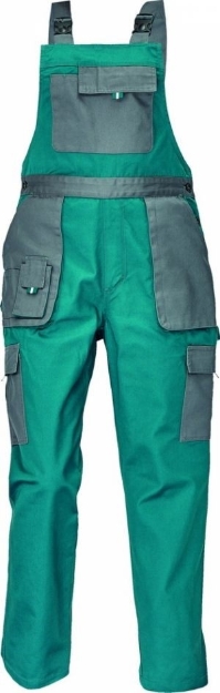 Obrázok z Červa MAX EVOLUTION LADY Dámske nohavice s trakmi zeleno / šedé