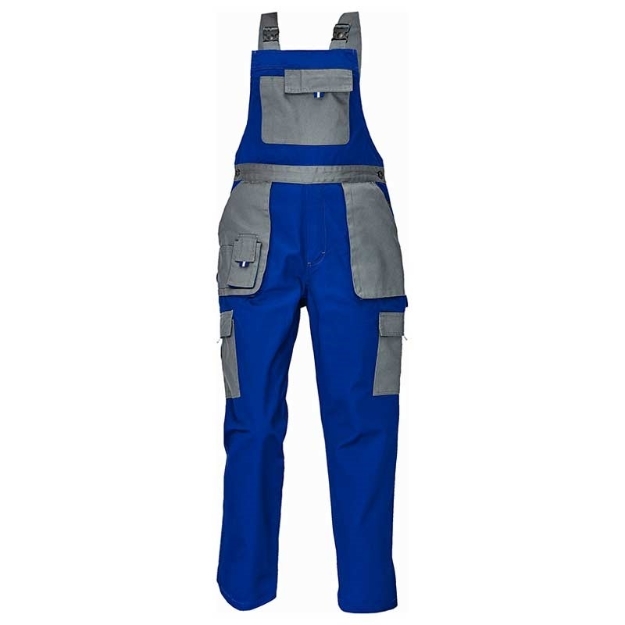 Obrázok z Červa MAX EVOLUTION LADY Dámske nohavice s trakmi modro / šedé