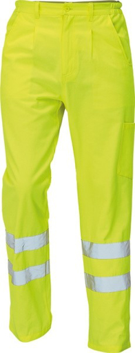 Obrázok z Červa KOROS Reflexné nohavice žlté