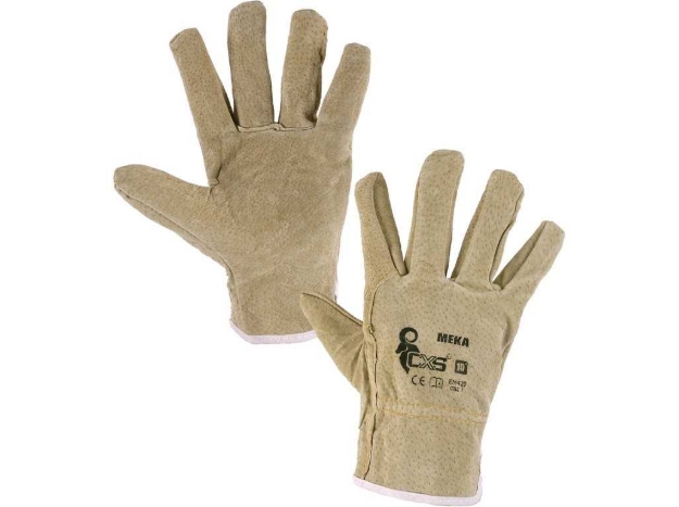 Obrázok z CXS MEKA Pracovné kožené rukavice