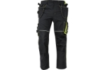 Obrázok z KNOXFIELD 320 Pracovné nohavice do pása antracitová / žltá