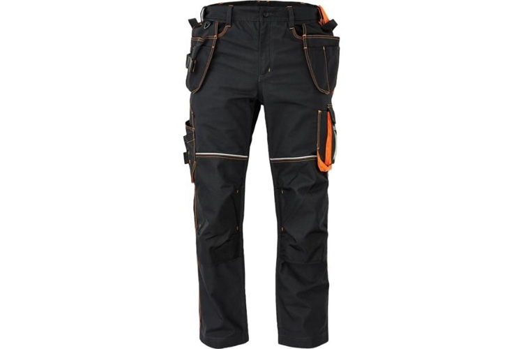 Obrázok z KNOXFIELD 320 Pracovné nohavice do pása antracit / oranžová