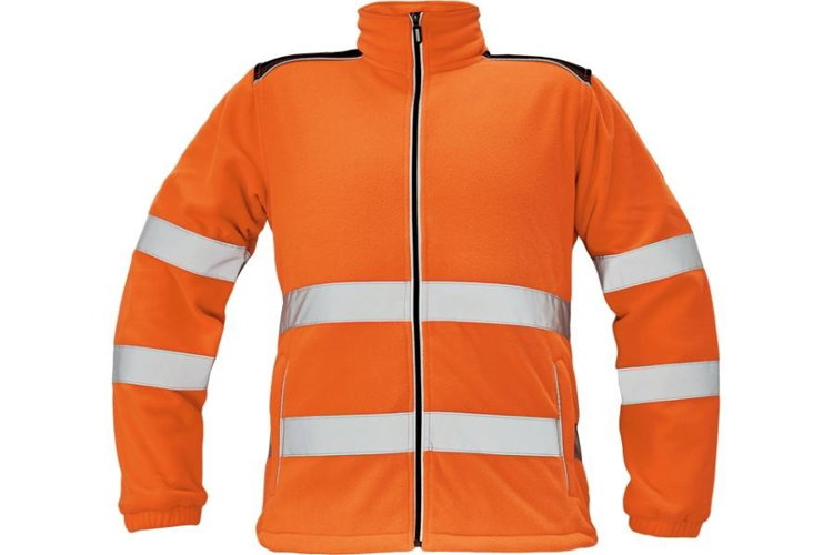 Obrázok z KNOXFIELD HI-VIS Pánska fleecová bunda oranžová
