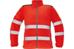 Obrázok z KNOXFIELD HI-VIS Pánska fleecová bunda červená