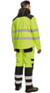 Obrázok z KNOXFIELD HI-VIS Pánska softshellová bunda žltá