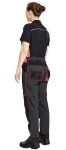 Obrázok z Pracovné nohavice KNOXFIELD LADY Waist - antracitová / červená