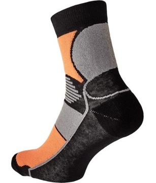 Obrázok z KNOXFIELD BASIC Ponožky čierne / oranžové