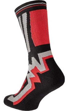 Obrázok z KNOXFIELD LONG Ponožky čierne/červené