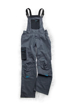 Obrázok z ARDON®4TECH Dámske pracovné nohavice s trakmi šedo-čierne