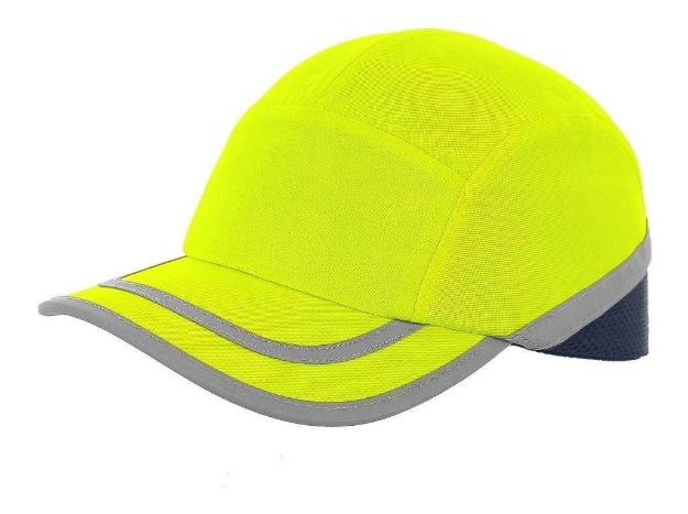 Obrázok z CXS CALLUM Reflexná šiltovka s plastovou výstuhou žltá