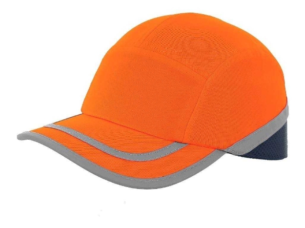 Obrázok z CXS CALLUM Reflexná šiltovka s plastovou výstuhou oranžová