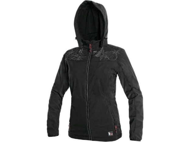 Obrázok z CXS PAGE Dámska softshellová bunda čierna