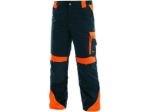 Obrázok z CXS SIRIUS BRIGHTON Pracovní kalhoty modro-oranžové