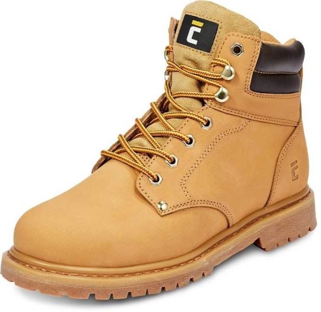 Obrázok z Červa BK FARMER členok Pracovná obuv béžová