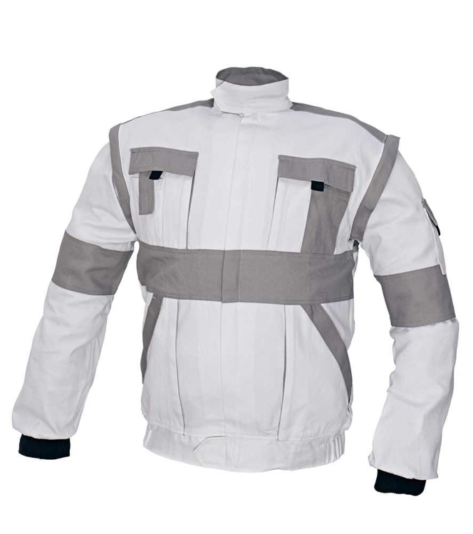 Obrázok z Cerva MAX Pracovná montérková bunda 2v1 bielo / šedá