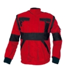 Obrázok z Cerva MAX Pracovná montérková bunda 2v1 červeno / čierna