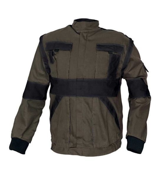 Obrázok z Cerva MAX Pracovná montérková bunda 2v1 hnedá / čierna