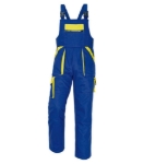 Obrázok z Červa MAX Pracovné nohavice s trakmi modro / žltá