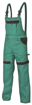Obrázok z COOL TREND Pracovné nohavice s trakmi zelené predlžené