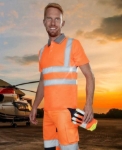 Obrázok z ARDON HI-VIZ Reflexná polokošeľa oranžová