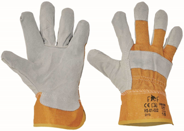 Obrázok z FF EIDER LIGHT HS-01-002 Pracovné rukavice žlté