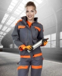 Obrázok z ARDON®COOL TREND Dámska montérková blúza šedo/oranžová