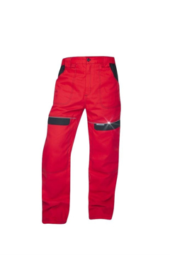 Obrázok z COOL TREND Pracovné nohavice do pása červené predlžené