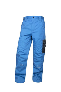 Obrázok z 4TECH Pracovné nohavice do pása modré skrátené