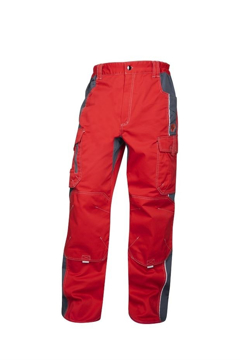 Obrázok z ARDON®VISION Pracovné nohavice do pása červené predlžené