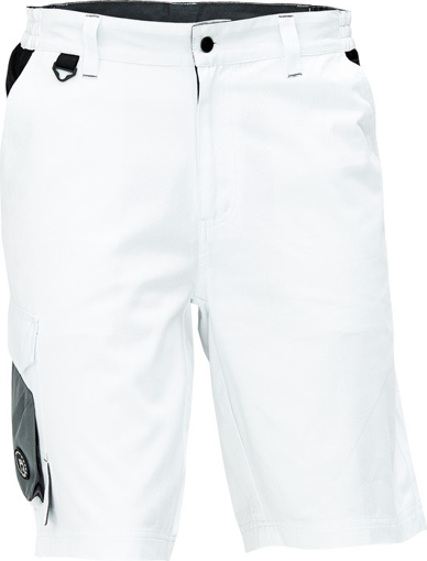 Obrázok z Cerva CREMORNE Pracovné šortky biela / šedá