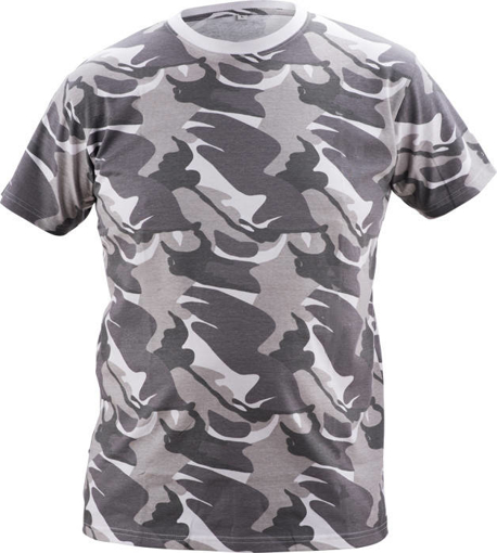 Obrázok z CRV CRAMBE Pánske tričko šedá kamufláž