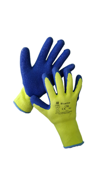 Obrázok z BAN BLUERICO 03106 Zimné pletené rukavice s vrstvou latexu