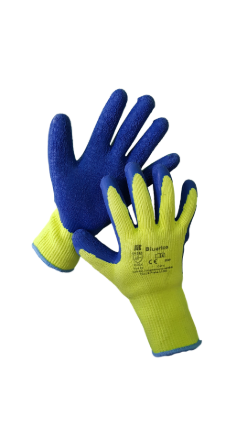 Obrázok z BAN BLUERICO 03106 Zimné pletené rukavice s vrstvou latexu