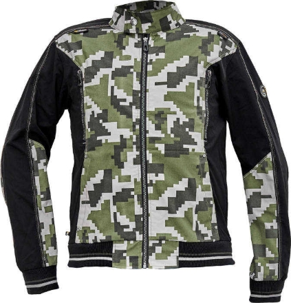 Obrázok z Cerva NEURUM CAMOUFLAGE Pracovná bunda olivová