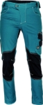 Obrázok z Cerva NEURUM CLASSIC Pracovné nohavice do pása petrolejová