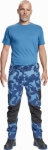 Obrázok z Cerva NEURUM CAMOUFLAGE Pracovné nohavice do pása navy