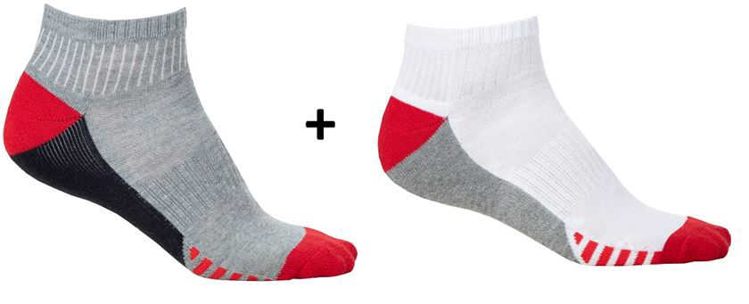 Obrázok z ARDON DUO RED Ponožky 2 páry