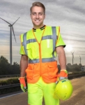 Obrázok z ARDON SIGNAL Reflexná vesta žlto - oranžová