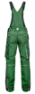 Obrázok z ARDON URBAN Pracovné nohavice s trakmi zelené predĺžené