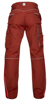 Obrázok z ARDON URBAN Pracovné nohavice do pása červené skrátené